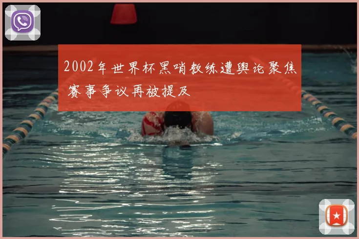 2002年世界杯黑哨教练遭舆论聚焦 赛事争议再被提及