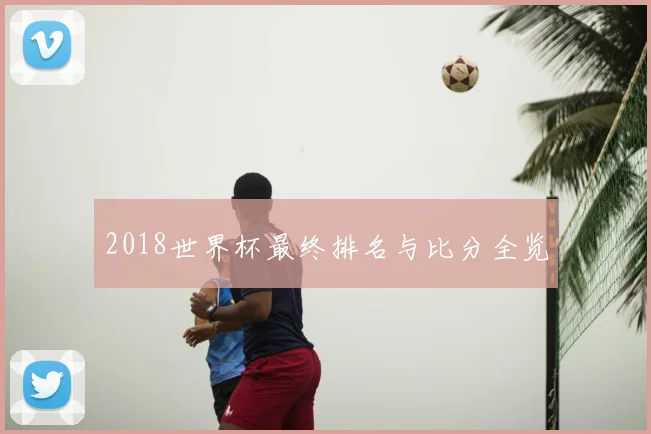 2018世界杯最终排名与比分全览
