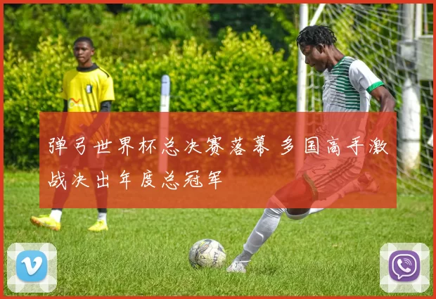 弹弓世界杯总决赛落幕 多国高手激战决出年度总冠军